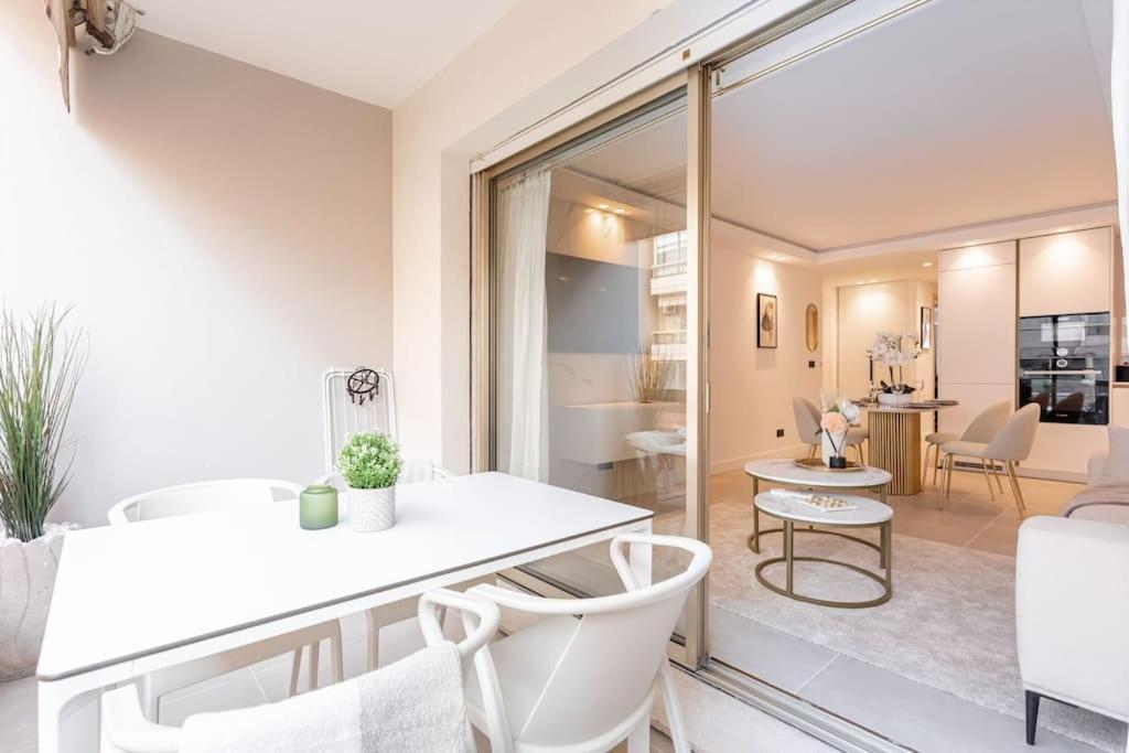 Magnifique 5 Stars - Parking - Terrasse - 3 Mins De La Croisette - Palais Royal By Halldis Apartamento