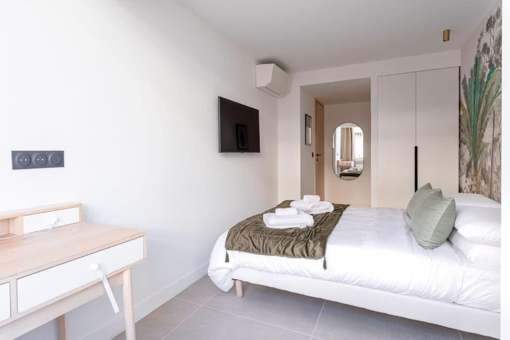 Magnifique 5 Stars - Parking - Terrasse - 3 Mins De La Croisette - Palais Royal By Halldis Apartamento